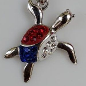 USA Turtle Necklace